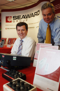 L to R Andrew Upton and Rod Taylor of Seaward